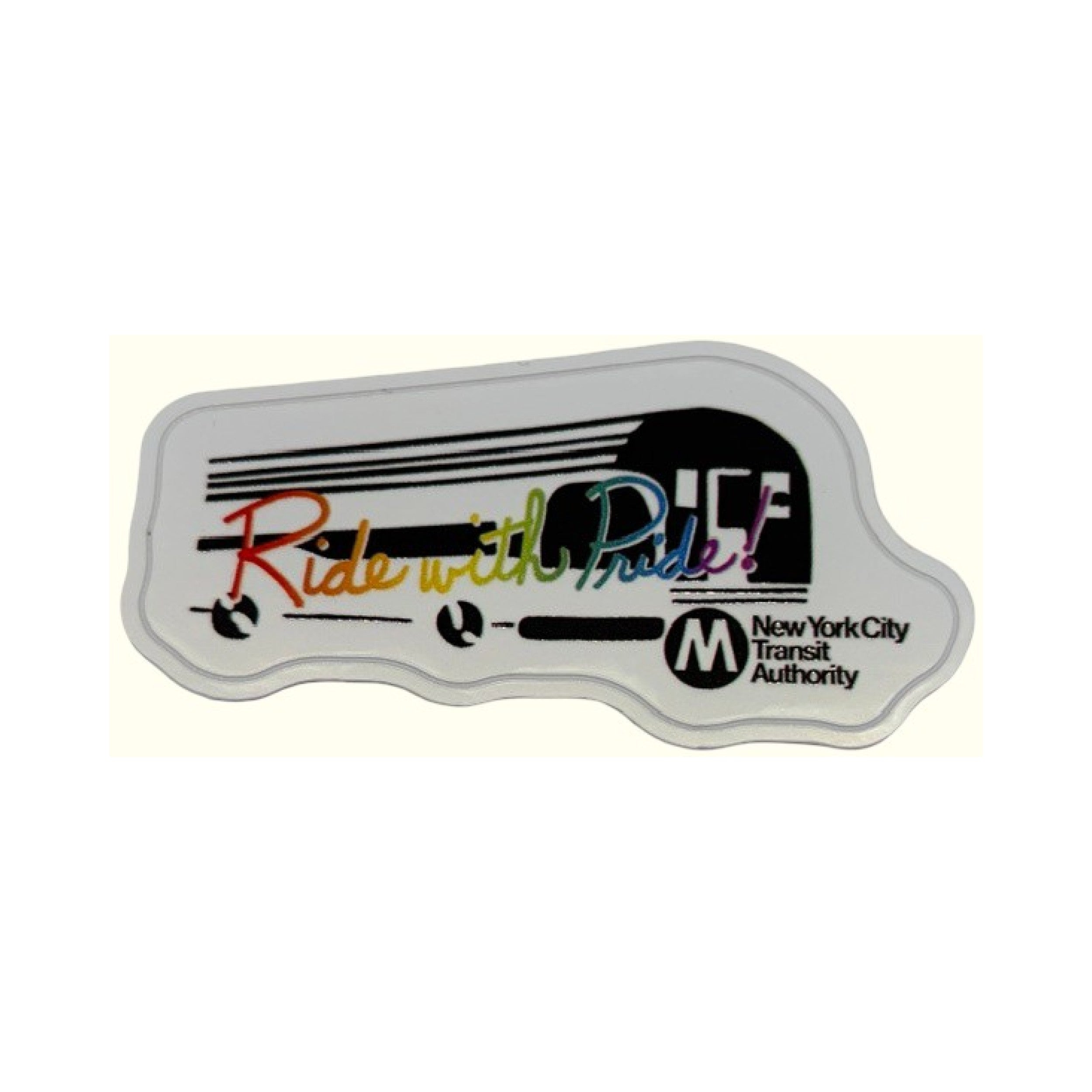 Ride with Pride Sticker