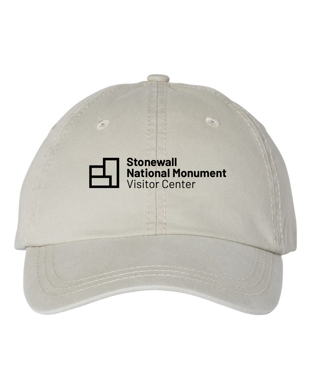 Stonewall Visitor Center Logo Cap - Tan