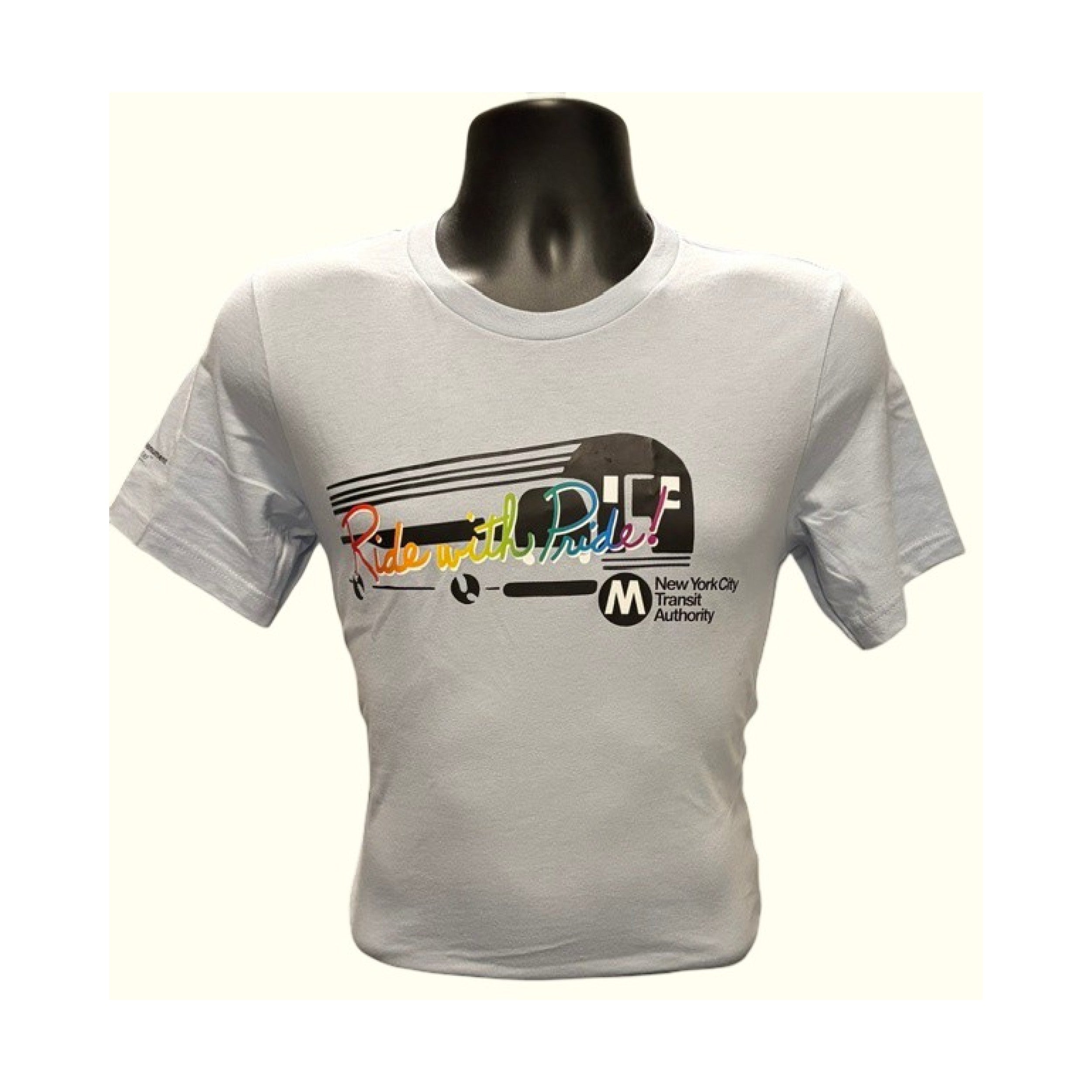 Light Blue Ride with Pride Tee