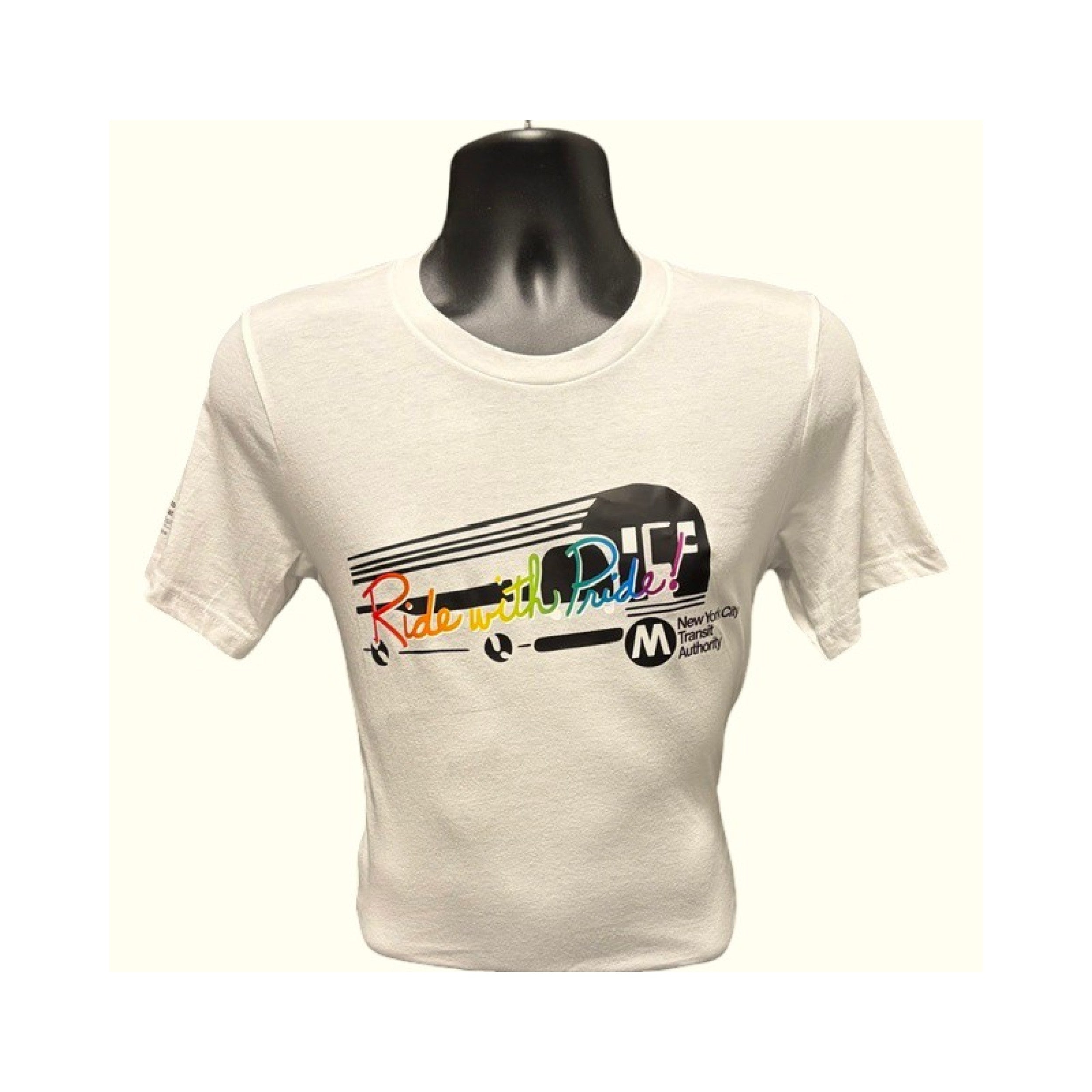 White Ride with Pride Tee